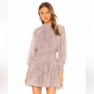 Cleobella snake print dress, size small